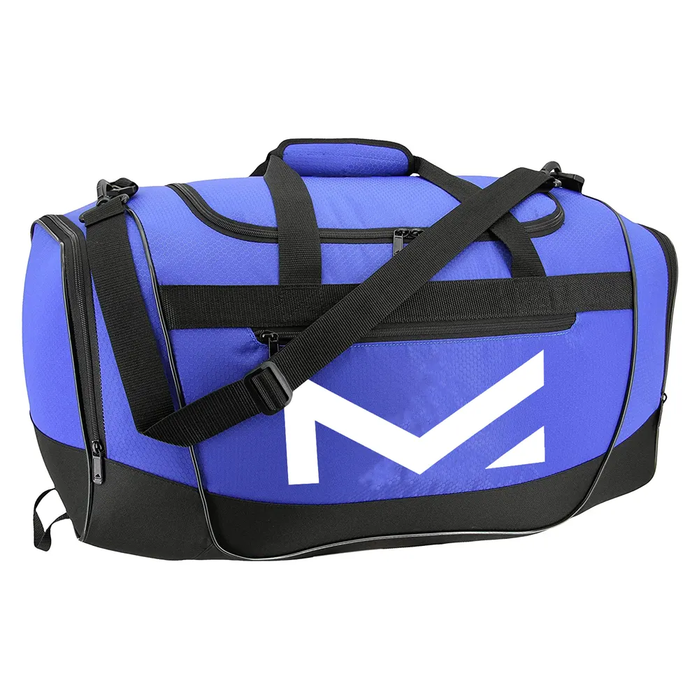 Duffle bolsa de academia para homens e mulheres, bolsa à prova d' água para esportes, viagem, caminhadas e multiuso, casual e esportes, logotipo personalizado