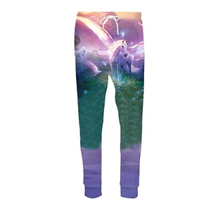 Wholesale sublimation printed men trousers casual pants cheap price trousers for men pants - Product Image 2