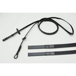 Rênes de tirage en cuir et coton de qualité supérieure avec bouton-pression en laiton durable Meilleur prix pour les produits de cheval à logo/motif en relief - Product Image 5