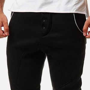 Terry Fleece Pantalones de chándal Pantalones de gimnasio Fitness Pantalones de hombre - Product Image 2