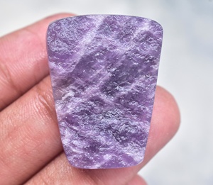 Lepidolite cabujón Druzy venta al por mayor Semi preciosas Lepidolite Druzy joyería - Product Image 5