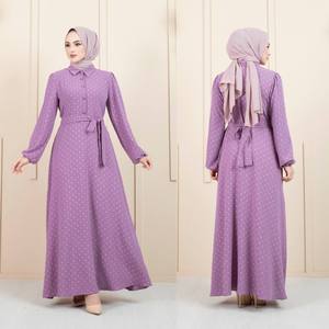 Nouvelle saison de robes modestes islamiques pour femmes-Abaya Kaftan tunique Kimono Hijab éthéré ethnique turc qualité inspiré Dubaï arabe - Product Image 1