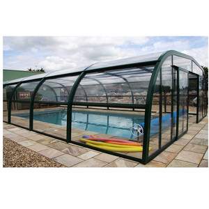 Hiện Đại Ngoài Trời Vườn Tự Động Sun PHÒNG NHÔM Prefab Sunroom Glass Nhà - Product Image 5