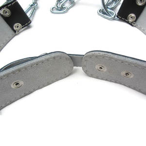 Cinturón de Entrenamiento Ajustable de Cuero Genuino para Gimnasio, Fitness, Culturismo, Levantamiento de Pesas, Soporte Lumbar para Entrenamientos Pesados - Product Image 5