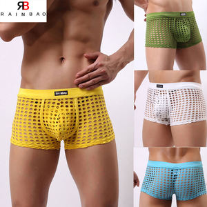 Calzoncillos Boxer Transparentes y Sexys para Hombre, Estilo Nuevo, Diseño Hueco, Precio Económico, Talla Estadounidense, para Hombres Gay - Product Image 2