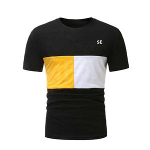 T-shirts décontractés à manches longues et col rond pour hommes, personnalisables en gros, 100 % coton, écologiques, séchage rapide, pour l'été – Direct Usine - Product Image 2