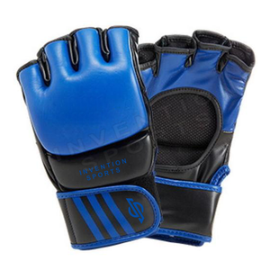 Guantes de cuero de medio dedo para artes marciales mixtas, guantes de boxeo de estilo nuevo para entrenamiento - Product Image 3