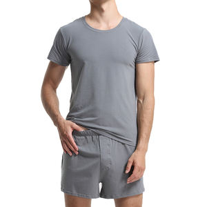 Ensemble pour hommes, sweat-shirt en polyester, personnalisé, respirant, noir, football, survêtement court, vente en gros, été, - Product Image 2