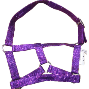 Quiero vender Glitter Horse Halter Purple IN Dollar 2 PP Material Horse Halter Equipo de equitación Sillín inglés - Product Image 1