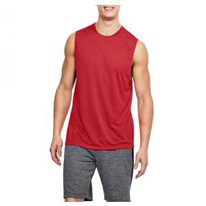 BARCO LEATHER IND. 2022 Wholesale Custom <b>Men</b> <b>Singlet</b> 100% Polyester Quick Dry Solid Gym Tank Top/Running Fit - Product Image 1