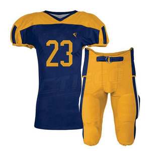 เสื้อเจอร์ซีย์อเมริกันฟุตบอล2021สำหรับผู้ชายชุดอเมริกันฟุตบอล - Product Image 2