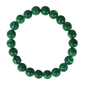 <b>Bracelet</b> Malachite Stone <b>Crystal</b> <b>Bracelet</b> Natural Gemstone Fashion Jewelry Men and Women Gift Energy Meditation - Product Image 2