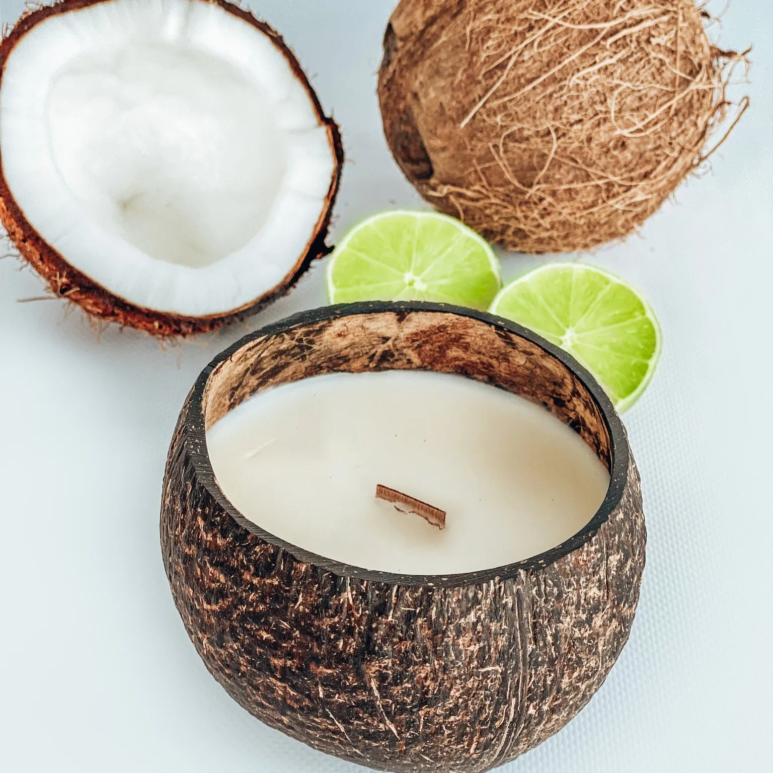 Cheap prices and High quality Coconut Bowl Candle| from Vietnam
