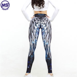 High Waist Wholesale Workout Gym Yoga Leggings Women Sports Running Fitness Gym Clothing Leggings Custom Gym Wear - Product Image 6