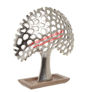 Escultura de árbol de Coral dorado de mesa para decoración de boda, centro de mesa y escritorio, Mini escultura de árbol de aluminio a bajo precio - Product Image 4