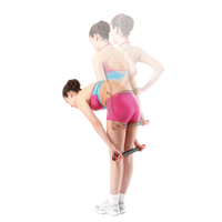 ALLWINWIN MSK04 Palo de Masaje - Rodillo Flexible de Espuma Suave para Piernas