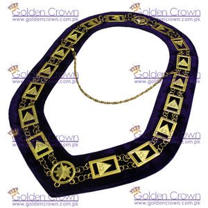 สร้อยคอชุบทองคำขาว 33 องศา ของสมาคมฟรีเมสัน |   มงกุฎทอง GC-2359 สำหรับผู้ใหญ่ทุกเพศ - Product Image 3