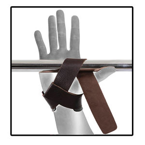 SAAR INDUSTRIES - Correas de Soporte para Muñeca Ajustables de Cuero Vacuno, Diseño de Última Generación, Antideslizantes, Grosor Estándar, Unisex - Product Image 2