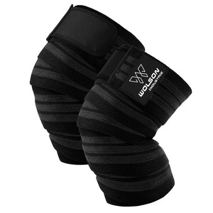 New Arrival Unisex Neoprene <b>Knee</b> Wraps Adjustable Weight Lifting <b>Knee</b> <b>Support</b> Customized Logo <b>Elastic</b> Gym Training Wrap Fitness. - Product Image 3