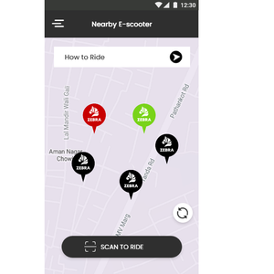 E Bike E Rental E Scooter Electric Scooter Scooter Booking / Award Winning Taxi App <strong>Development</strong> for <strong>Android</strong> or <strong>IOS</strong> - Product Image 1