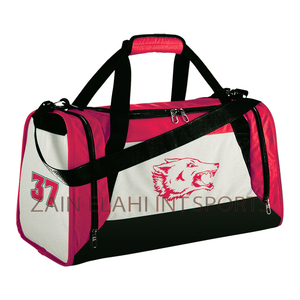 Bolsa de lona deportiva de viaje de alta calidad Nuevo diseño Tela de sublimación y poliéster personalizable con cierre de cremallera Logotipo personalizado - Product Image 3