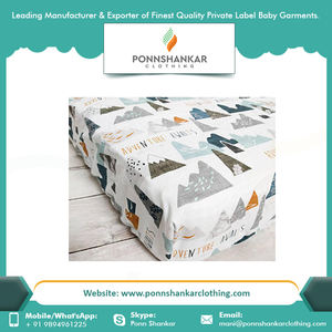 New Design 2021 Hot Selling Ecofriendly Natural Baby Crib Sheet Manufacturer - Product Image 3