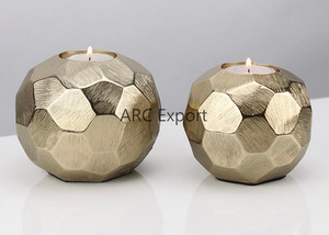 เชิงเทียนโลหะสีเงินแบบกลมสำหรับตกแต่งโต๊ะเชิงเทียนเชิงเทียนสีเงินแบบแท่ง - Product Image 5