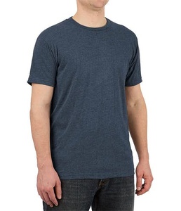 T-Shirt ras du cou pour homme, vêtements de sport, Tri-mix, pour jeunes, TRI-BLEND coton, Logo personnalisé - Product Image 3