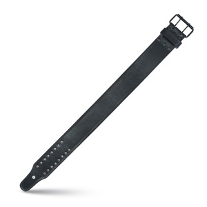 Ceinture de musculation professionnelle en cuir de vachette respirant avec logo personnalisé, 10 mm, 13 mm, boucle à levier robuste pour squats - Product Image 2