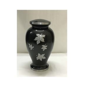 Très décoratif de haute qualité en métal américain sculpté à la main gravé funéraire commémoratif cendres urnes pour le service funéraire prix chaud - Product Image 2