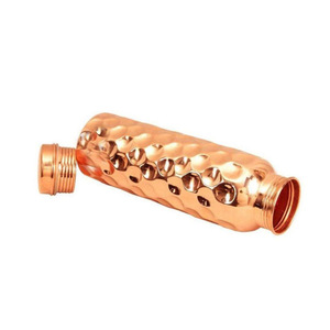 High quality pure Copper <b>water</b> <b>Bottle</b> 1000 ml Stainless Vacuum Insulated Thermos Flask copper <b>bottle</b> from Indian Supplier - Product Image 3