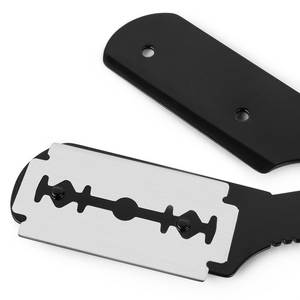 Rasoir de sécurité droit en acier inoxydable Ruya Surgical RS-1220 pour hommes, pour la barbe et l'épilation, certifié CE ISO - Product Image 2