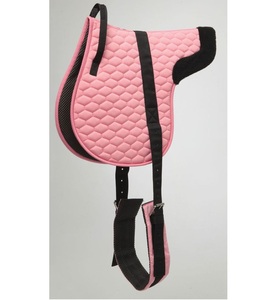 Shemax 2024 ชุดกีฬาMade in Pakistanแฟชั่นใหม่ที่ดีที่สุดม้าขี่PAD SADDLE NON SLIPซับSteading Grip Handleสีชมพู - Product Image 6