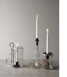 Candle Lid With Glass Bottle Candle Holder High Quality Home Decoration Wedding Use Table Top Candle Holder - Product Image 5