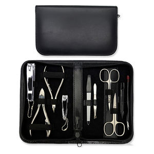 Kit de Higiene Portátil de Lujo 5 en 1 para Viaje, Juego de Manicura y Pedicura con Cortaúñas de Acero Inoxidable, Venta Caliente 2026 - Product Image 5