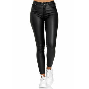 PU <b>Trousers</b> Hot Sale Autumn <b>Winter</b> <b>Trouser</b> High Waist PU Leather Pants Casual <b>Trousers</b> Pu Leather Pants Women - Product Image 5
