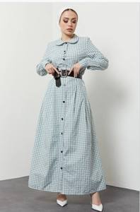 Tissu islamique turc de haute qualité pour femmes, vêtements islamiques, Abaya, Kaftan, dubaï, mode arabe musulmane, robes turques, nouvelle collection, - Product Image 5