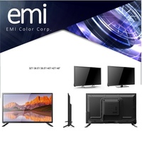 TV LED Pintar Android 32 Inci Murah untuk Hotel, Dapat Dipasang di Dinding, dengan HD 720p dan Antarmuka OSD Multi-Bahasa