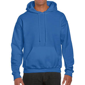 Pull en molleton à capuche épais et de luxe 100% coton pour hommes Sweats à capuche surdimensionnés de style Streetwear pour le printemps - Product Image 4