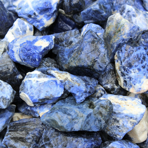 Pierres précieuses naturelles de Sodalite brute, Lot de, pierres de guérison, spécimen Reiki, vente en gros - Product Image 2