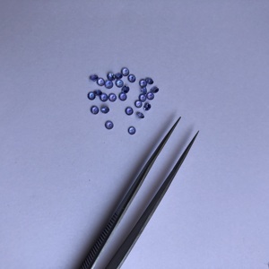 Piedra preciosa suelta de corte facetado de tanzanita Natural de 3mm IGI certificado azul precio de fábrica al por mayor fabricación de joyas tendencia calidad AAA - Product Image 2