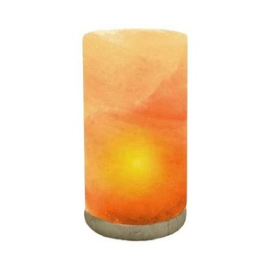 Pink Organic Material Carved Angel Theme Cylinder Shape Salt Lamp-Sian Enterprises - Product Image 6
