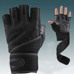 Cross fit Fitness Gym Gants d'haltérophilie Néoprène Poignet Soutien Wraps Strap Gel - Product Image 1