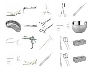 Juego de Circuncisión, Instrumentos Quirúrgicos Médicos de Ginecología, Juego Manual de Acero Metálico de 28 Piezas - Product Image 2