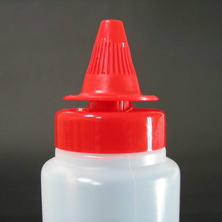 250ml squeeze PP top applicator bottle