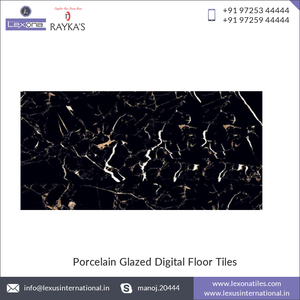 Flattie indien — carreaux de sol en porcelaine polie, 600x1200mm, corps complet, fabrication indienne - Product Image 2