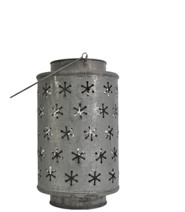 Lanterne suspendue ronde en métal, nouveau DESIGN, meilleure vente, dessus de TABLE, ZINC ANTIQUE avec DESIGN, lanterne en métal - Product Image 1