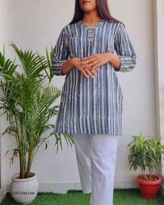 Itfabs — tunique pour femme fabriqué en inde, Top en ligne - Product Image 5