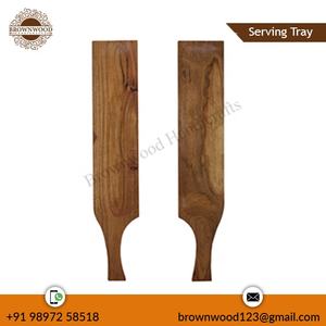 ถาดไม้คุณภาพดี ดีไซน์ตามสั่ง ทำจากไม้กระถินเทศธรรมชาติ สำหรับโรงแรม ร้านอาหาร และงานเลี้ยง ราคาขายส่ง - Product Image 5