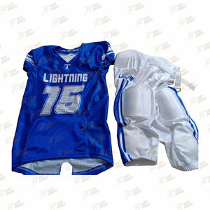 Uniformes de football américain unisexes de Pace Sports Shop haute qualité dernière conception manches courtes respirant grande taille caractéristiques - Product Image 5